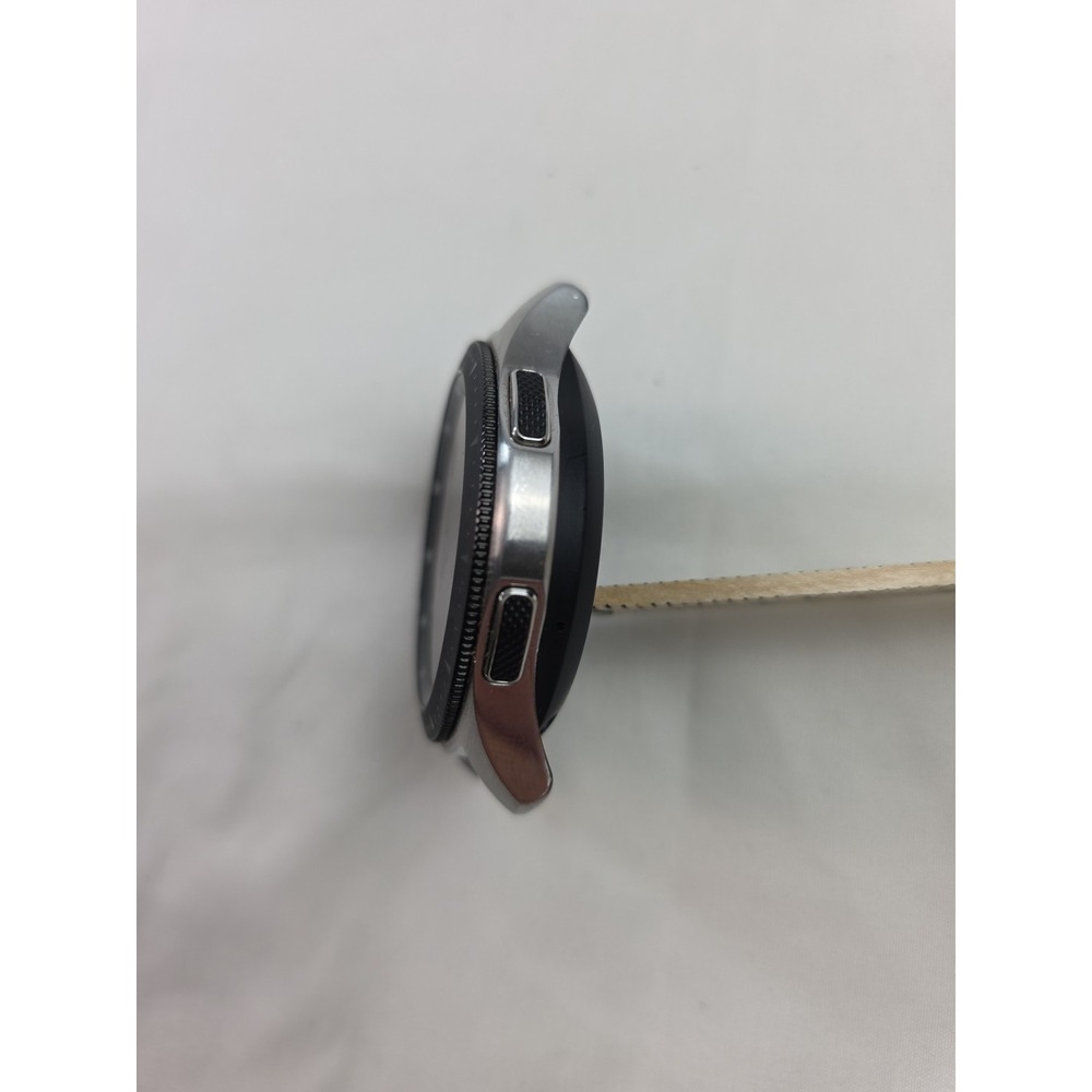 Samsung Galaxy Watch SM-R800 Smartwatch 46mm Stainless Steel - Black No Band - Picture 3 of 14